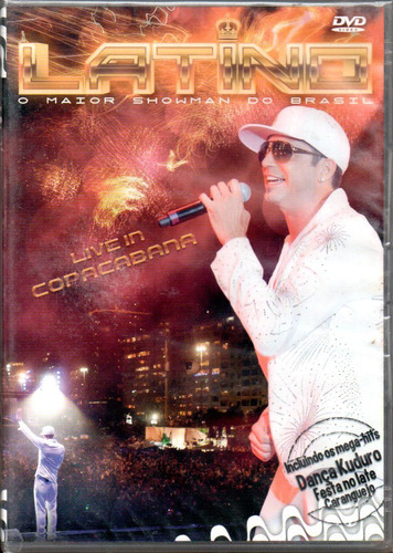 Dvd Latino Live In Copacabana 