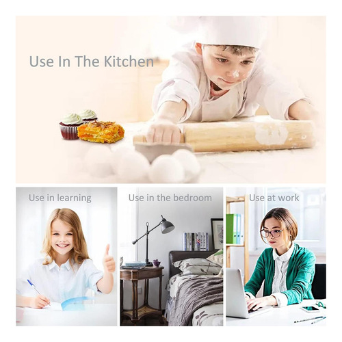 Temporizador De Cubos Dqdedian, Temporizador De Cocina Con Y