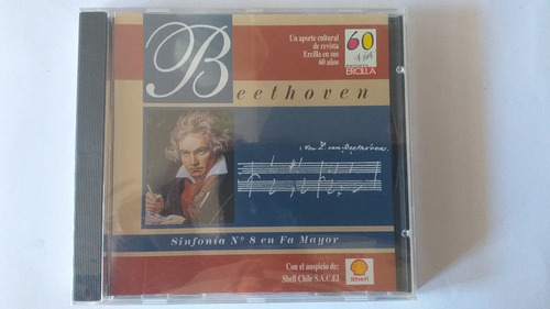 Cd Beethoven/  Sinfonia N° 8 En Fa Mayor