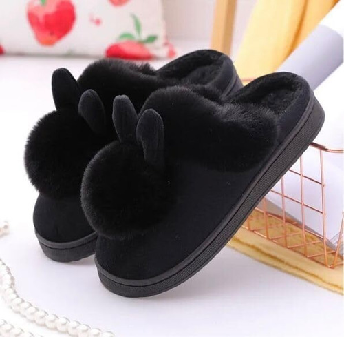 Pantufla Sandalia Conejo Calientita Comoda Acojinada Dama
