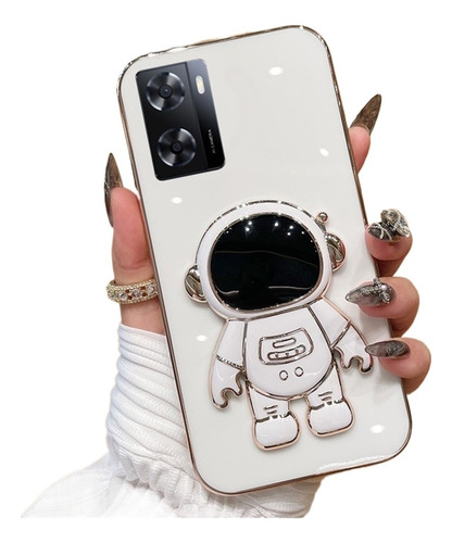 For Moto G54, Astronaut G-series Funda Con Soporte