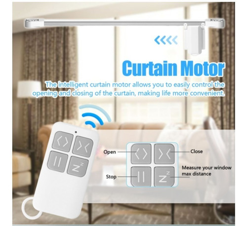 Imagem 6 de 10 de Motor Robô Cortina Wifi Alexa Google Home