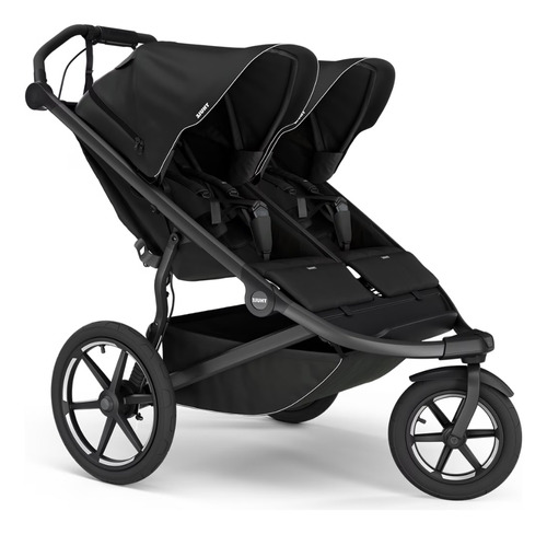 Carrinho De Bebê Thule Urban Glide 3 Double P/ 2 Bebês Preto