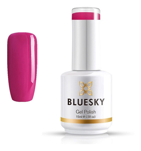 Bluesky Esmalte Permanente Gel - Dc89 /carmin