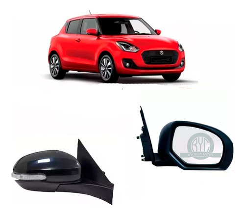 Espejo Izquierdo Electrico Suzuki Swift 2018/2023