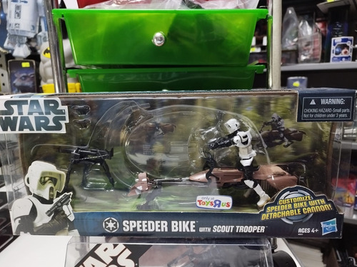 Speeder Bikee Con Scout Trooper - 3.75