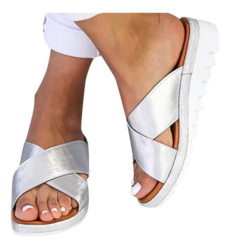 Sandalias D Para Mujer, Cómodas Y Cómodas, Con Plataforma D6