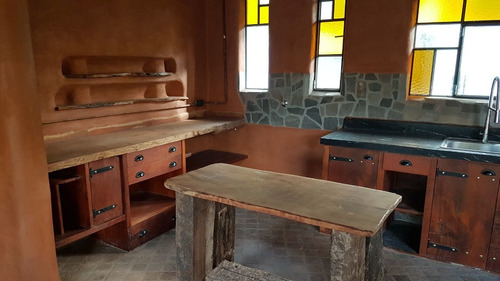 Venta Casa Unica Bioconstruccion Al Rio San Esteban Capilla Uritorco Cordoba Dueño !!!