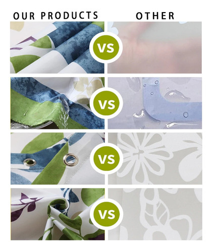 Set De Cortina De Ducha Con Estampado De Mármol Escandinavo