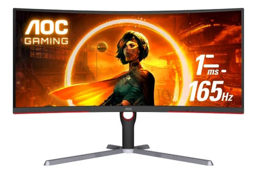 Aoc Cu34g3s Monitor Para Juegos Ultrapanorámico Curvo Sin Ma