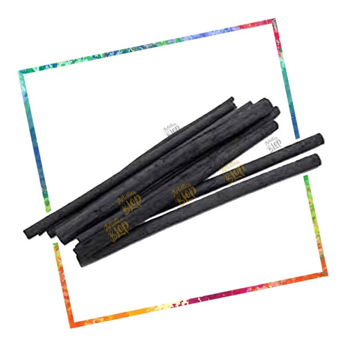 Set Carbonillas X8 Unids Ad Willow Carboncillo Negro Dibujo