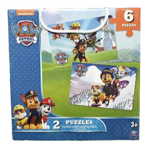 Paw Patrol Rompecabezas Puzzle 2 En 1 1605 Srj