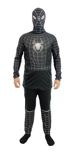 Disfraz Spiderman Hombre Araña Negro Adulto