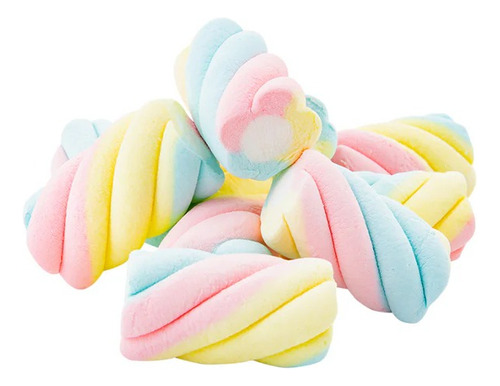 Malvaviscos Enrollados Platano Fresa Vainilla 3.2 Kg Bianchi
