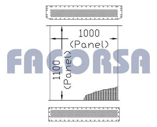 Panel Compatible Caterpillar D-7 G Facorsa 0335-609+14