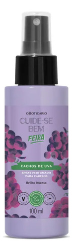 Combo Cuide-se Bem Cachos De Uva: Body Splash 200ml + Spray