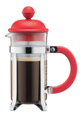 Cafetera Bodum Caffettiera 3 Poc. Orig. Embolo Roja C