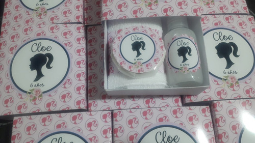 Dia De Spa Niñas Caja + Toalla + Gel + Jabon X 20 Set Spa