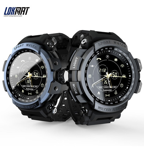 Lokmat Mk28 Reloj Inteligente Smart Watch Deporte Hombre Neg