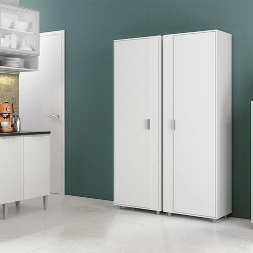 Armário Multiuso 1 Porta Unique Branco - Caemmun