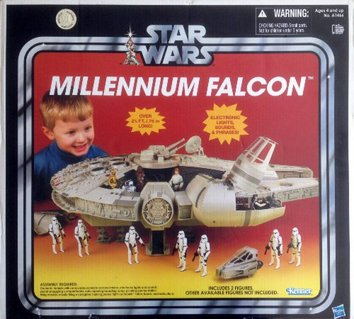 Nave Espacial Millenium Falcon Vintage 2012