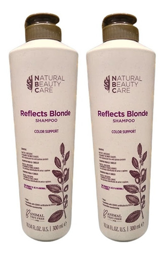 Nbc 2 Shampoos Morado Reflects Blonde 300 Ml. Para Rubios