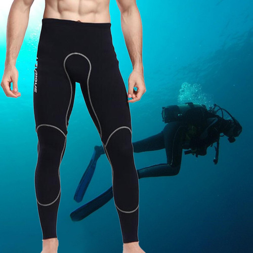 Pantalones De Neopreno Para Hombre, Pantalones De Negro L