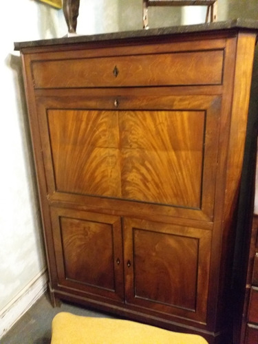 Chiffonier De Pluma De Caoba Francés 