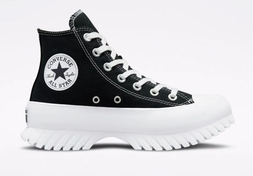 Converse Bota Tela Negros Mujer 