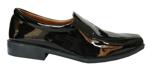 Imagen 1 de 3 de Zapatos Hombre Charol S/ Cuero Mocasin O Acordonado