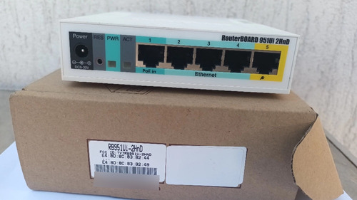 Router Mikrotik Rb951ui-2hnd Sin Fuente