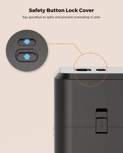 Comedero Smart Automático Mascotas Wi-fi - App Control