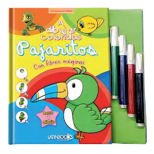 Coloridos Pajaritos, De Sin . Serie Única, Vol. Único. Editorial Latinbooks, Tapa Blanda En Español