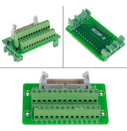 Idc26 Placa De Ruptura 2x13 26pins Conector De Bloque De Ter