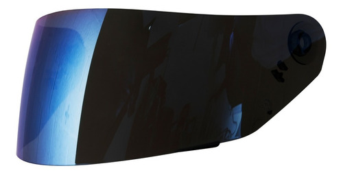 Viseira Original Para Capacete Norisk Ff302 Iridium Azul