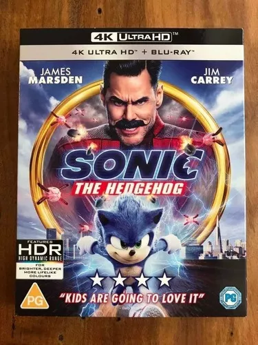 Blu-ray - Sonic - O Filme - Edição Especial Steelbook (Jim Carrey)