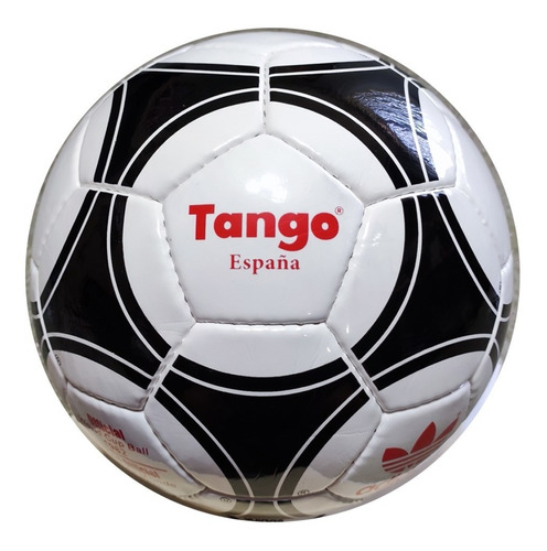 Balón Tango Mundial España 82  Negro Rojo Copa 1982