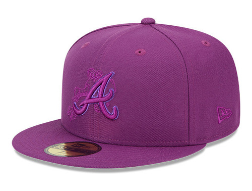 Gorra Atlanta Braves Mlb 59fifty Purple