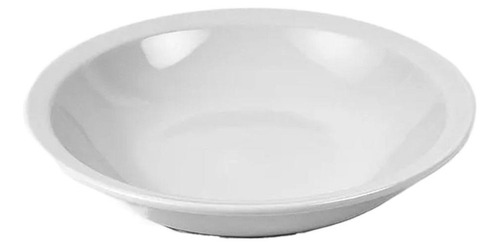 Plato Hondo Porcelana Gastronomico Color Blanco 20cm Tsuji 