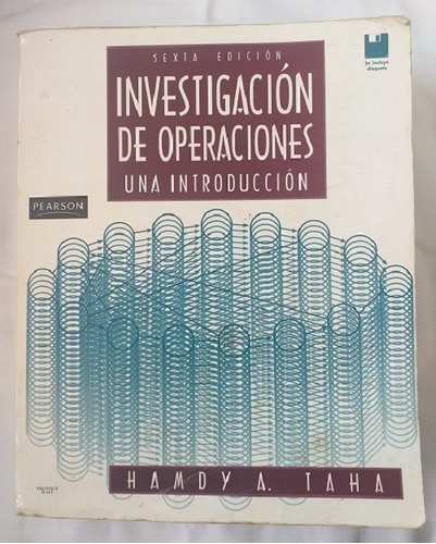 Libro Investigación De Operaciones Una Introducción
