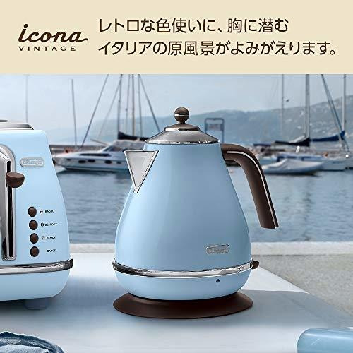Hervidor Eléctrico Delonghi 1.0l - Icona Vintage
