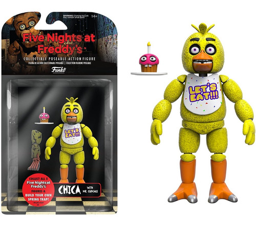 Chica & Mr. Cupcke Five Nights At Freddy's Fugura Funko