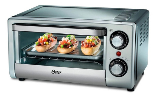 Horno Tostador Oster 10 Litros Tssttv10ltb053 Color Plateado