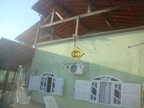 Linda Casa Linear Independente De Terreno Inteiro Com Espaço Gourmet E Piscina No Bairro Recreio Em Rio Das Ostras!! - Ca2070