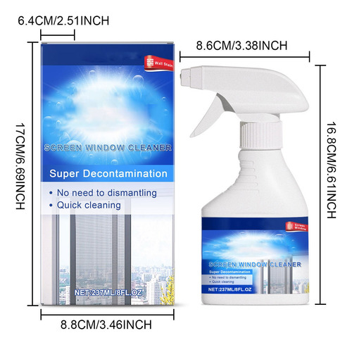 Líquido Limpiador Doméstico Kingd Kong Screen Cleaning 237 M