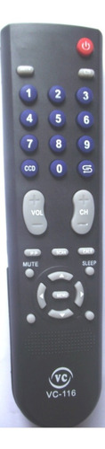 Controle Remoto Philco  Tela Plana Ph 14c, 21us/b Ph 29/us