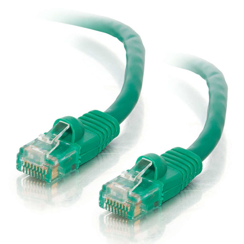 Cable De Conexión Snapless C2g Cat5e 350 Mhz, Verde, 30 Pies