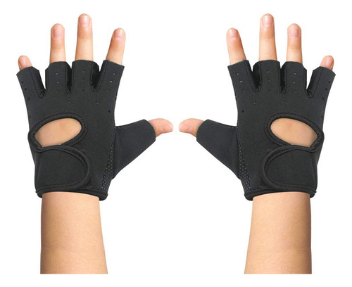 Luwint - Guantes De Entrenamiento Sin Dedos Para Nios, Antid