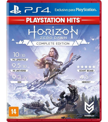 Horizon Zero Dawn Complete Edition Ps Hits Ps4 Mídia Física