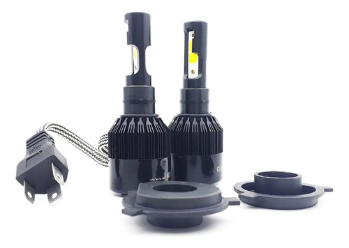 Lampada Led Automotivas 2d H4 4300k Efeito Xênon 12v